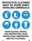 Mandatory - Protective Clothing Must be Worn when H...
